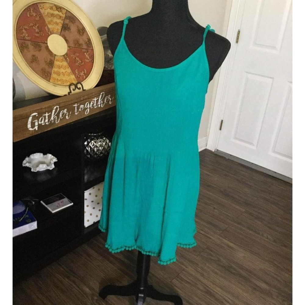 Rush Apparel XL torquoise green romper‎